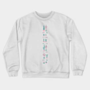 Boho Cactus Collection Crewneck Sweatshirt